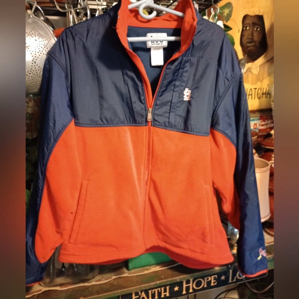 Vintage Lee St.Louis Cardinals Full Zip Jacket Size XL